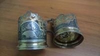Лот: 10569851. Фото: 4. Подстаканники Кубачи. Пара. Серебро... Красноярск