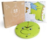 Лот: 4207441. Фото: 2. Настенные часы DIY "Дракончик... Предметы интерьера