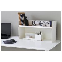 Лот: 9657124. Фото: 4. IKEA Bekant Полка настольная БЕЛАЯ... Красноярск