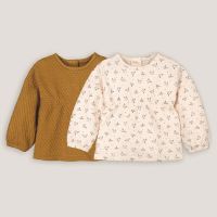 Лот: 24214223. Фото: 3. Комплект из 2 футболок с LaRedoute. Дети растут