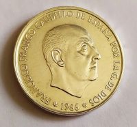 Лот: 22165364. Фото: 2. Испания 100 песет 1970 (1966... Монеты