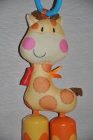Лот: 6332340. Фото: 2. Fisher Price Жираф погремушка... Игрушки