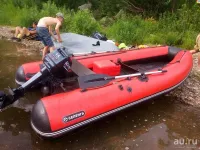 Лот: 17561537. Фото: 3. Моторная лодка ПВХ Селенга-360... Авто, мото, водный транспорт