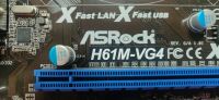 Лот: 24375010. Фото: 2. Мат. плата ASRock H61M-VG4/LGA1155... Комплектующие