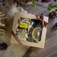 Лот: 19400173. Фото: 2. Подарочный набор "Мёд, орешки... Сувениры, подарки
