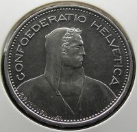 Лот: 11542533. Фото: 2. Швейцария монета 5 франков 1999... Монеты