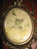 Лот: 10514220. Фото: 4. Старинная подвеска из трёх рисунков... Красноярск