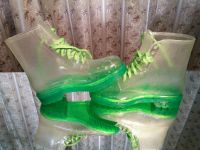 Лот: 7698875. Фото: 2. Те самые прозрачные ботинки!. Женская обувь