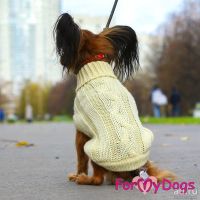 Лот: 13023530. Фото: 2. Свитер айвори, р-р 10-12, (одежда... Животные и уход