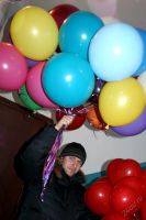 Лот: 4988119. Фото: 5. Гелиевые шары Красноярск (воздушные...