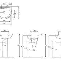 Лот: 2923455. Фото: 3. Умывальник Ideal Standard Ecco... Строительство и ремонт