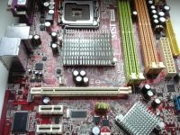 Лот: 4780605. Фото: 2. Материнская плата MSI P35 Neo-F. Комплектующие