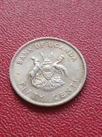 Лот: 22165396. Фото: 2. Уганда 50 центов 1976. Монеты