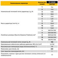 Лот: 19515975. Фото: 3. Радиатор алюминиевый STI GRAND... Строительство и ремонт