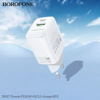 Лот: 25795182. Фото: 5. СЗУ BOROFONE BN27 USB-A 18W+USB-C...