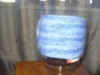 Лот: 4424187. Фото: 2. шапочка с косичкой жен новая голубая... Вязание, шитье