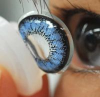 Лот: 11374400. Фото: 3. Голубые линзы на год ношения... Красота и здоровье