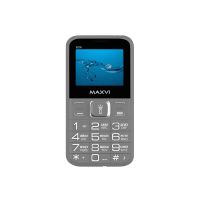 Лот: 25550410. Фото: 2. Сотовый Maxvi B200 Grey 2sim/2... Смартфоны, связь, навигация