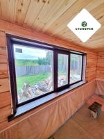 Лот: 24992703. Фото: 10. Деревянные окна со стеклопакетом...