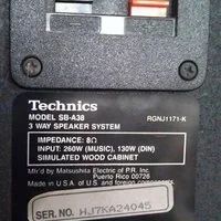 Лот: 17798564. Фото: 2. Колонки technics sb a38. Аудиотехника