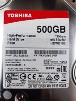 Лот: 24588100. Фото: 2. HDD Toshiba 500 Gb, 3,5", SATA3... Комплектующие