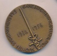 Лот: 17683207. Фото: 2. Финляндия 1956 Медаль медицина... Значки, медали, жетоны