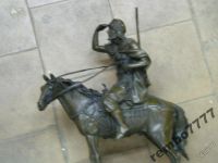 Лот: 5822710. Фото: 2. воин.араб .конь.лошадь.бронза... Живопись, скульптура, фото