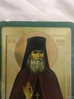 Лот: 15561002. Фото: 4. Икона с частицей гроба преп Георгия... Красноярск