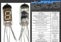 Лот: 8261302. Фото: 2. ИВ - 11 Люминесцентный вакуумный... Радиодетали  (электронные компоненты)