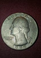 Лот: 19548955. Фото: 2. 1/4 Доллара США 1980 год. Монеты