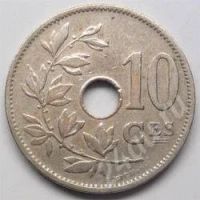 Лот: 217091. Фото: 2. Бельгия. 10 сантим 1902г. Монеты