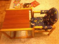 Лот: 7858840. Фото: 4. Стульчик для кормления (трансформер... Красноярск