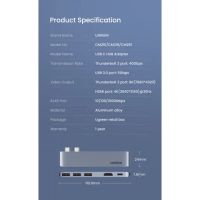 Лот: 21506985. Фото: 8. USB-хаб UGREEN CM251 USB-C Multifunction...