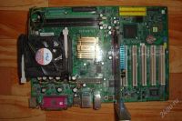 Лот: 2703168. Фото: 2. EPoX EP-4PLA3I+Intel CeleronD... Комплектующие