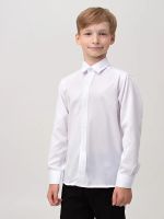 Лот: 19454256. Фото: 2. Рубашка для мальчика белая, 110-152р. Одежда и аксессуары