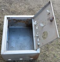 Лот: 11443973. Фото: 2. Ящик шкаф металлический стальной... Строительство и ремонт