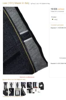 Лот: 20078842. Фото: 13. Selvedge, denim произведен в Японии...