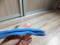 Лот: 7104204. Фото: 2. Синие рукавички Демисезон на год... Одежда и аксессуары