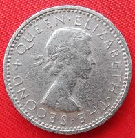 Лот: 4587759. Фото: 2. (№3492/LF) 6 пенсов 1957 (Родезия... Монеты