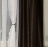 Лот: 13446445. Фото: 2. Шторы Новые с декором. Домашний текстиль