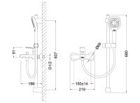 Лот: 3425614. Фото: 2. Смеситель 8050055. Сантехника, водопровод