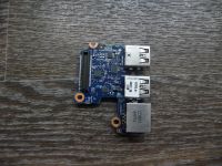 Лот: 11638923. Фото: 3. Плата USB/RJ-45/SD (p/n: 738400-001... Компьютеры, оргтехника, канцтовары