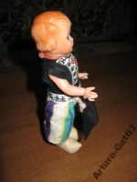 Лот: 6021315. Фото: 5. Кукла спящие глаза 1960-е гг Италия