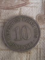 Лот: 16687857. Фото: 2. Германия 10 пфеннигов, 1913 Отметка... Монеты
