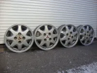 Лот: 22717076. Фото: 2. Комплект Оригинальных Литыx дисков... Шины, Диски