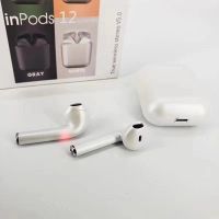 Лот: 16983510. Фото: 2. Беспроводные наушники белые inPods12. Аудиотехника