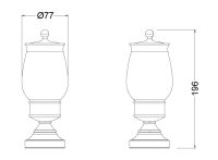 Лот: 3463745. Фото: 2. Стаканчики 7053057VF. Предметы интерьера