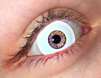 Лот: 8918185. Фото: 3. Белые линзы. Крейзи. Красота и здоровье