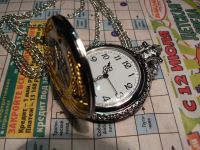 Лот: 8247536. Фото: 3. Часы карманные блестящие с гербом... Ювелирные изделия, бижутерия, часы