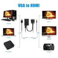 Лот: 6062487. Фото: 3. VGA к HDMI видео конвертер. Компьютеры, оргтехника, канцтовары
